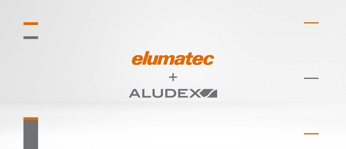 Podkreślenie partnerstwa między elumatec i ALUDEX elumatec