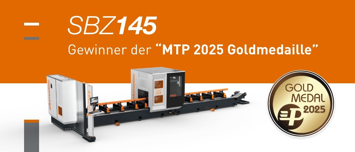 SBZ 145: Gewinner der "MTP 2025 Goldmedaille" elumatec