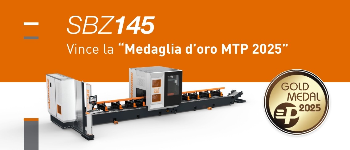 SBZ 145: vincitore della “Medaglia d'oro MTP 2025” elumatec