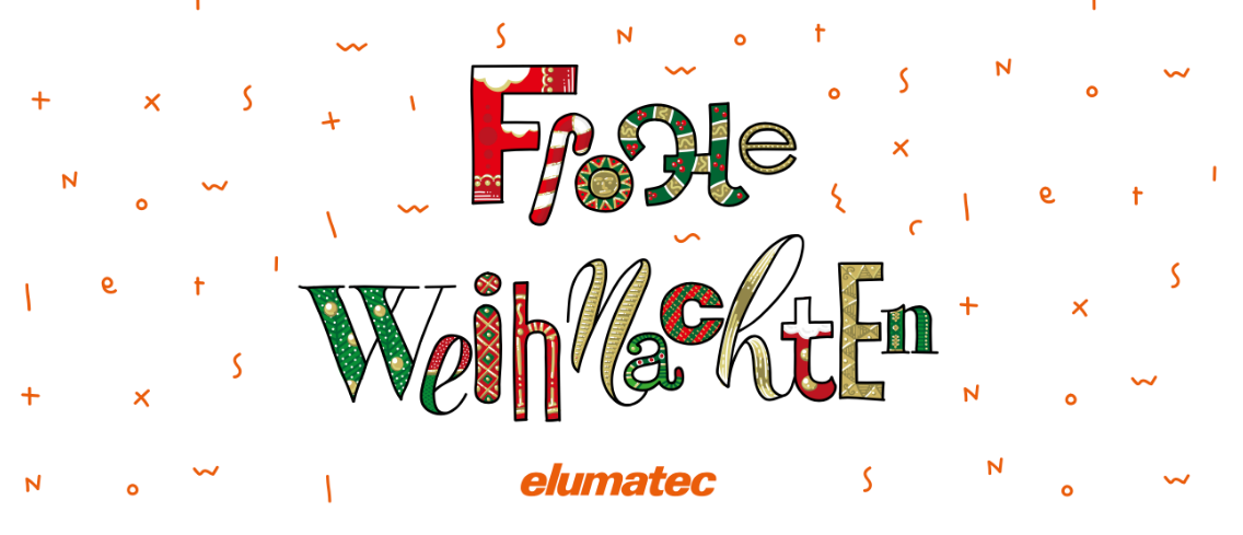 Frohe Weihnachten Elumatec