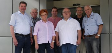 Réception des conseillers municipaux CDU de Mühlacker chez elumatec