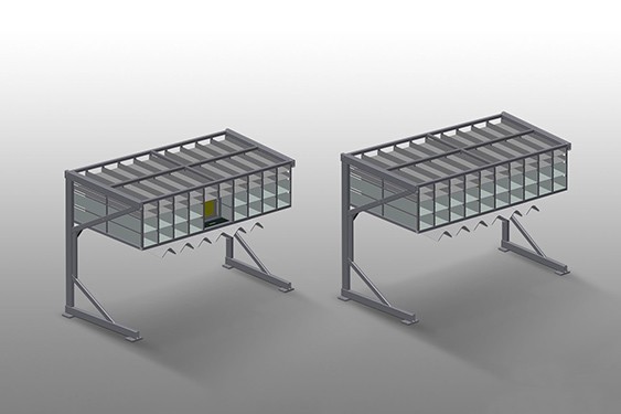 Raf sistemleri BR elumatec