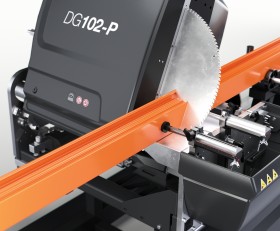 Dubbele verstekzaagmachines DG102-P Profielklemming elumatec