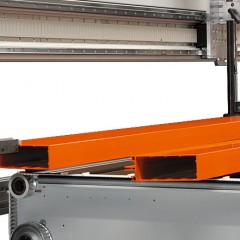 Centros de mecanizado de barras SBZ 628 S Sistema de pinzas elumatec