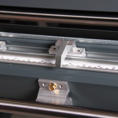 Products for machining PVC FAZ 2800 Folding stops (option) elumatec
