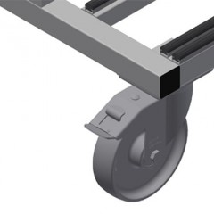 RFR Casters, cmpl. RFR&nbsp;10 elumatec