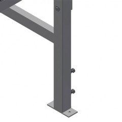 Tables d’assemblage horizontales MST 2000 Réglage de la hauteur elumatec