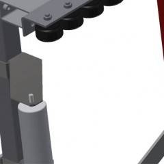 VR 3003 Mini-roller conveyor height adjustment elumatec