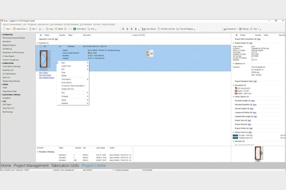 Importar ficheiros do Orgadata Logical elumatec