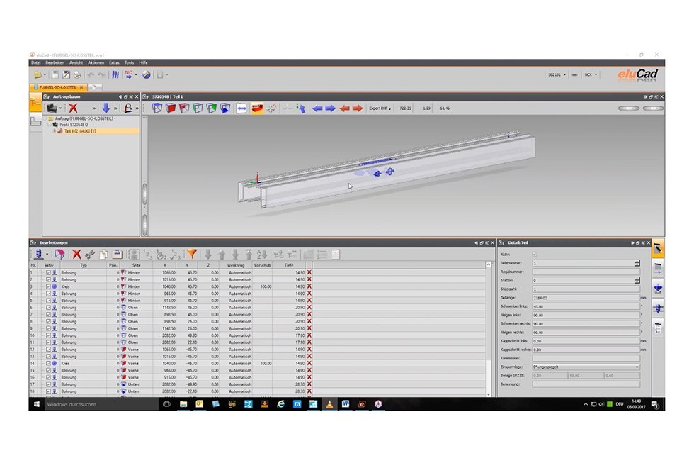 elucloud - Neue features in elucad 3.1 elumatec