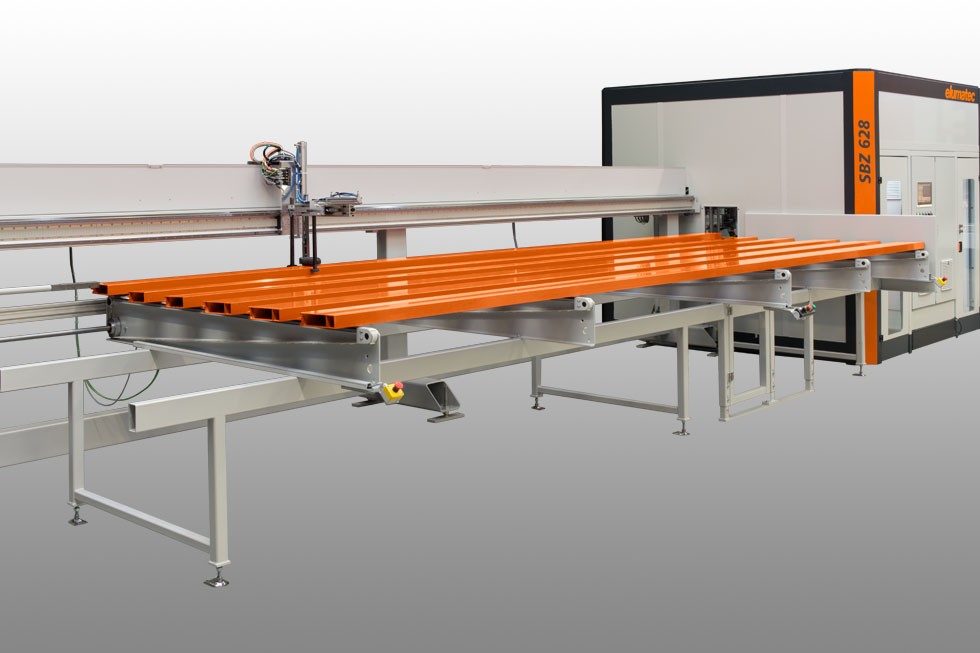 SBZ 628 - centro de mecanizado de barras transportador de entrada/loading (2015) Elumatec