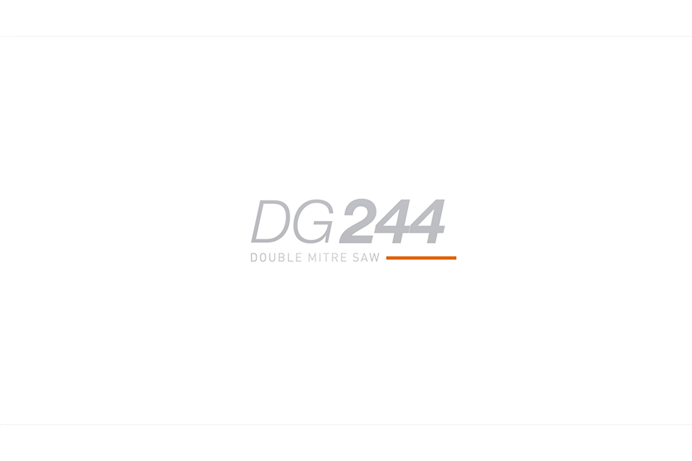 DG244 - Double mitre saw - 360° nl Elumatec